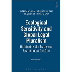 ISBN Ecological Sensitivity and Global Legal Pluralism (Rethinking the Trade and Environment Conflict) livre Loi Anglais Couverture rigide