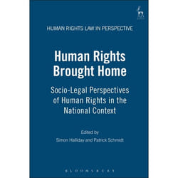 ISBN Human Rights Brought Home (Socio-Legal Perspectives of Human Rights in the National Context) livre Loi Anglais Couverture rigide 292 pages