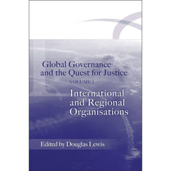 ISBN Global Governance and the Quest for Justice - Volume I (International and Regional Organisations) livre Loi Anglais
