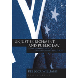ISBN Unjust Enrichment and Public Law (A Comparative Study of England, France and the EU) livre Loi Anglais Couverture rigide