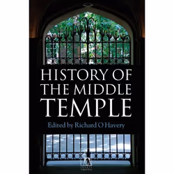 ISBN History of the Middle Temple, Loi, Anglais, Couverture rigide, 544 pages