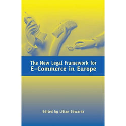 ISBN The New Legal Framework for E-Commerce in Europe livre Loi Anglais