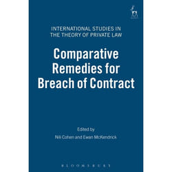 ISBN Comparative Remedies for Breach of Contract livre Loi Anglais Couverture rigide