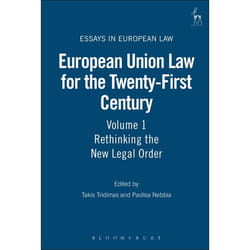 ISBN European Union Law for the Twenty-First Century: Volume 1 (Rethinking the New Legal Order) livre Loi Anglais Couverture rigide 496 pages