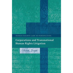 ISBN Corporations and Transnational Human Rights Litigation livre Loi Anglais Couverture rigide