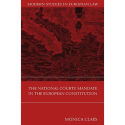 ISBN The National Courts' Mandate in the European Constitution livre Loi Anglais Couverture rigide 818 pages