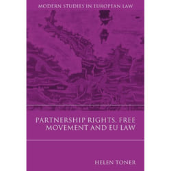 ISBN Partnership Rights, Free Movement, and EU Law livre Loi Anglais Couverture rigide 312 pages