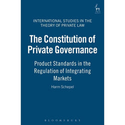 ISBN The Constitution of Private Governance (Product Standards in the Regulation of Integrating Markets) livre Loi Anglais Couverture rigide