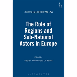 ISBN The Role of Regions and Sub-National Actors in Europe, Loi, Anglais, Couverture rigide, 180 pages