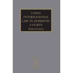 ISBN Using International Law in Domestic Courts livre Loi Anglais Couverture rigide