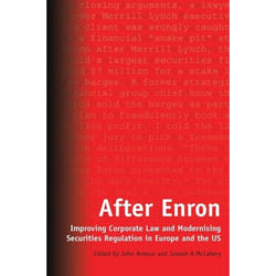 ISBN After Enron (Improving Corporate Law and Modernising Securities Regulation in Europe and the US) livre Loi Anglais