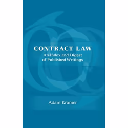 ISBN Contract Law (An Index and Digest of Published Writings), Loi, Anglais, Livre broché, 250 pages