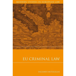 ISBN EU Criminal Law livre Loi Anglais