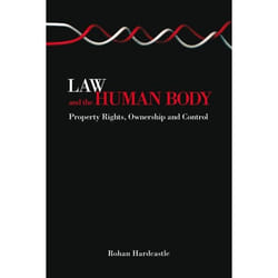 ISBN Law and the Human Body (Property Rights, Ownership and Control) livre Loi Anglais Couverture rigide 242 pages