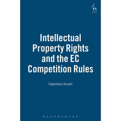 ISBN Intellectual Property Rights and the EC Competition Rules livre Loi Anglais Couverture rigide