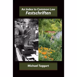 ISBN An Index to Common Law Festschriften, Loi, Anglais, Couverture rigide, 344 pages