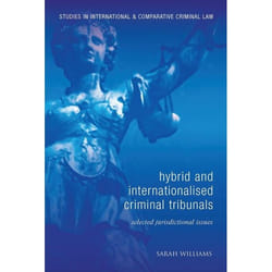 ISBN Hybrid and Internationalised Criminal Tribunals (Selected Jurisdictional Issues) livre Loi Anglais Couverture rigide