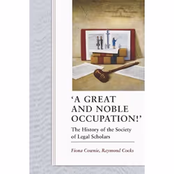ISBN A Great and Noble Occupation!' (The History of the Society of Legal Scholars), Loi, Anglais, Couverture rigide, 330 page ...