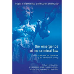 ISBN The Emergence of EU Criminal Law (Cyber Crime and the Regulation of the Information Society) livre Loi Anglais Couverture rigide 354 pages