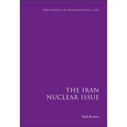 ISBN The Iran Nuclear Issue livre Loi Anglais Couverture rigide