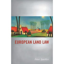 ISBN European Land Law livre Loi Anglais Couverture rigide