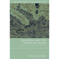 ISBN Children and the European Union (Rights, Welfare and Accountability) livre Loi Anglais