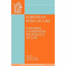 ISBN European Ways of Law (Towards a European Sociology of Law), Loi, Anglais, Couverture rigide, 408 pages
