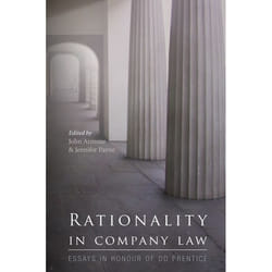 ISBN Rationality in Company Law (Essays in Honour of DD Prentice) livre Loi Anglais Couverture rigide