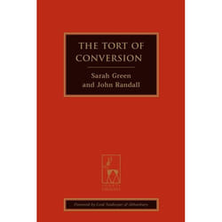 ISBN The Tort of Conversion livre Loi Anglais Couverture rigide