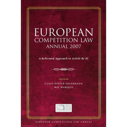 ISBN European Competition Law Annual 2007 (A Reformed Approach to Article 82 EC) livre Loi Anglais Couverture rigide 882 pages