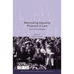 ISBN Rethinking Equality Projects in Law (Feminist Challenges) livre Loi Anglais
