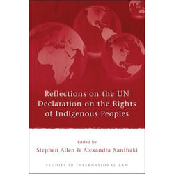 ISBN Reflections on the UN Declaration on the Rights of Indigenous Peoples livre Loi Anglais