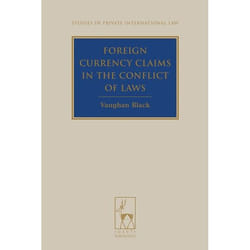 ISBN Foreign Currency Claims in the Conflict of Laws livre Loi Anglais Couverture rigide