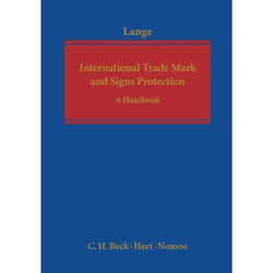 ISBN International Trade Mark and Signs Protection (A Handbook) livre Loi Anglais Couverture rigide
