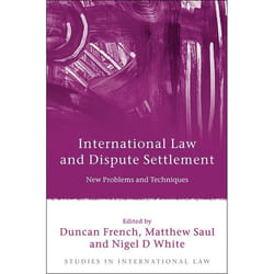 ISBN International Law and Dispute Settlement (New Problems and Techniques) livre Loi Anglais Couverture rigide 444 pages