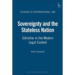 ISBN Sovereignty and the Stateless Nation (Gibraltar in the Modern Legal Context) livre Loi Anglais Couverture rigide