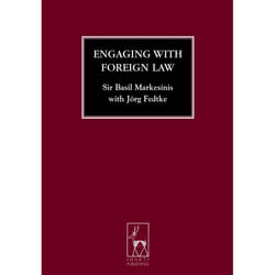 ISBN Engaging with Foreign Law livre Loi Anglais