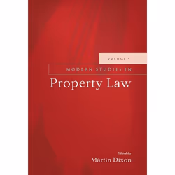 ISBN Modern Studies in Property Law - Volume 5, Loi, Anglais, Couverture rigide, 492 pages