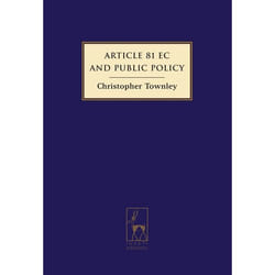 ISBN Article 81 EC and Public Policy livre Loi Anglais Couverture rigide