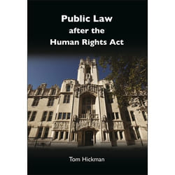 ISBN Public Law after the Human Rights Act livre Loi Anglais