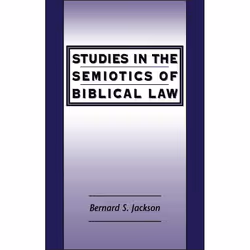 ISBN Studies in the Semiotics of Biblical Law, Anglais, Couverture rigide, 338 pages