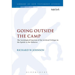 ISBN Going Outside the Camp (The Sociological Function of the Levitical Critique in the Epistle to the Hebrews) livre Anglais Couverture rigide 177 pages