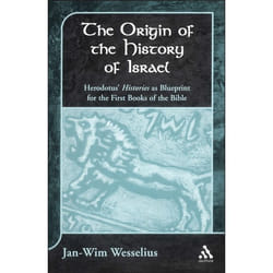 ISBN The Origin of the History of Israel (Herodotus' Histories as Blueprint for the First Books of the Bible) livre Religion Anglais Couverture rigide