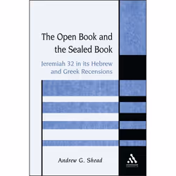 ISBN The Open Book and the Sealed Book (Jeremiah 32 in its Hebrew and Greek Recensions), Anglais, Couverture rigide, 320 page ...