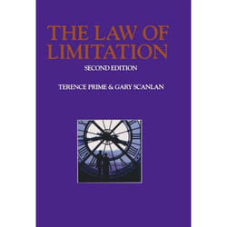 ISBN The Law of Limitation livre