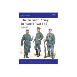 ISBN German Army in World War I (2), 1915-17 livre politique Anglais