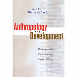 ISBN Anthropology and Development, Anglais, Livre broché, 256 pages