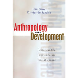 ISBN Anthropology and Development livre Anglais Livre broché 256 pages