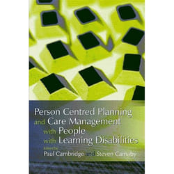 UBC Press Person Centred Planning and Care Management with People with Learning Disabilities livre