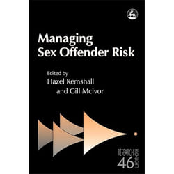 UBC Press Managing Sex Offender Risk livre